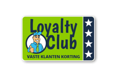 Loyaliteits kortingen sparen !