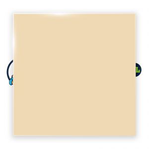 AGC Lacobel SAFE  Licht Beige 1015 gelakt glas