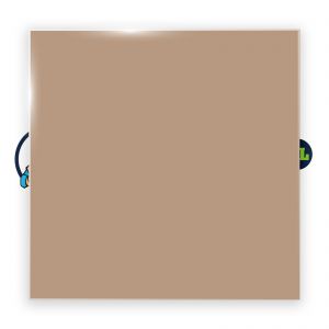 AGC Lacobel SAFE  Light Brown 1236 gelakt glas