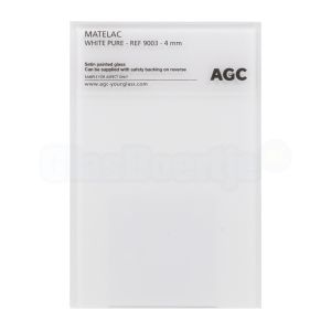 AGC Matelac Safe, Pure White 9003, 6 mm