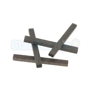 Houten vulblokjes voor spiegelprofiel 6 mm, verpakt per 4 stuks of 100 stuks