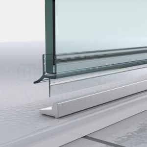Pauli+Sohn 8590E6EV5-2010 lekdorpel gepolijst aluminium, 15 x 8 mm met afdichting 8864-KU0-8