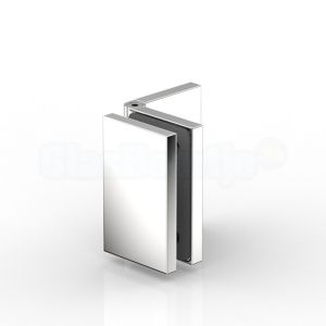 Pauli+Sohn Flamea+ 8199ZN5 doucheklem wand-glas, verstelbaar 60º - 100º, chroom