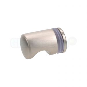 Assa Abloy Stremler 3249.35.0, enkele deurknop Ø 22 mm, RVS effect - aanzicht