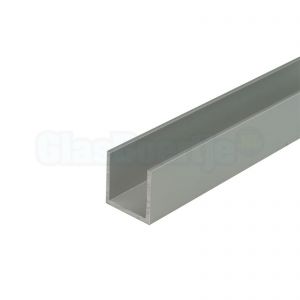 Aluminium U-profiel 20x20x20 mm, aluminium, wanddikte 2 mm
