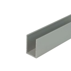 Aluminium U-profiel 30x20x30 mm, aluminium, wanddikte 2 mm