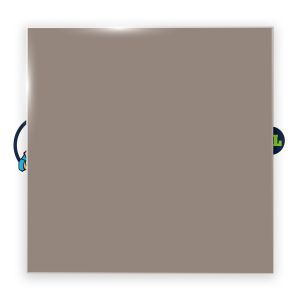 AGC Lacobel-T 6 mm Moka (3113), gehard gelakt glas