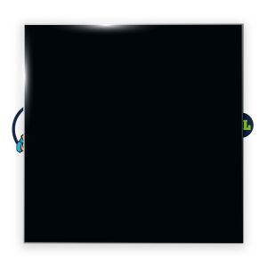 AGC Lacobel SAFE  Black Starlight 0337 gelakt glas