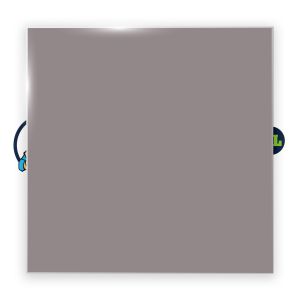AGC Lacobel SAFE  Metal Taupe gelakt glas