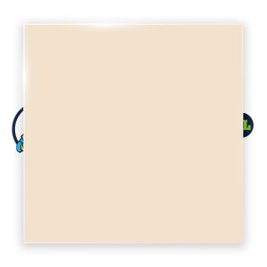 AGC Lacobel SAFE  Pearl White gelakt glas