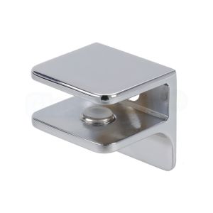 Glasplaatdrager 30 x 30 x 27 mm, Bohle BO5206905, chroom
