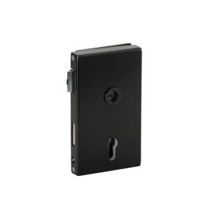 BSW Studio K6 037-14 glasdeurslot enkelwerkende deur DIN-R, matzwart
