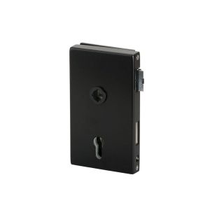 BSW Studio K6 037-15 glasdeurslot enkelwerkende deur DIN-L, matzwart