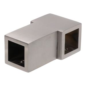 CBM RVS T-verbinding voor stabilisatiestang 20x20 mm, geborsteld RVS (3050.12M) - product