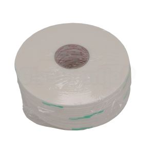 Glasband 6x2 mm, wit, pak 375 meter