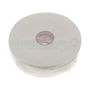Coroplast beglazingsband 9x3 mm, wit, pak van 10 rollen van 25 meter (250 meter)