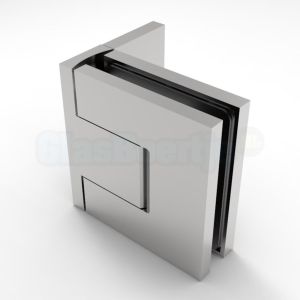 CRL Bellagio douchescharnier BEL344CH (wand-glas), chroom