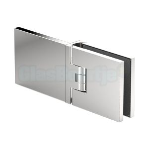 Pauli + Sohn Flamea+ douchescharnier 8133 (wand-glas) 180°, chroom