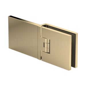 Pauli+Sohn Flamea+ douchescharnier 8133ZNPVD20 (wand-glas) 180°, glanzend goud
