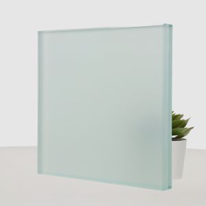 Gelaagd glas 1212.2 met matte folie