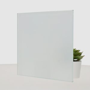 Gelaagd glas 44.2 met matte (witte) folie