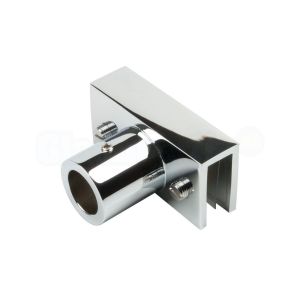 CBM RVS wand/plafond montageblokje voor stabilisatiestang 20x20 mm, gepolijst RVS (3050.3B)
