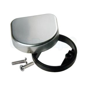 Halfrond afdekkapje 40x30 mm voor softclose meubelscharnier, matchroom