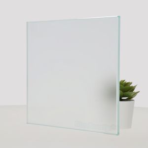 Installatie hardglas satijnglas 10 mm