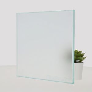 Installatie hardglas satijnglas 12 mm