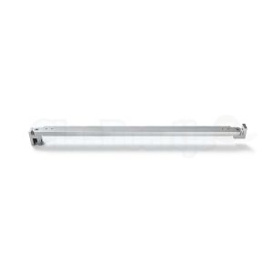 Pauli+Sohn 8474MS7 stabilisator douchewand, wand-glas (chroom), instelbaar en draaibaar