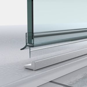 Pauli+Sohn 8585 lekdorpel gepolijst aluminium 16 x 8 mm - met afdichting 8864