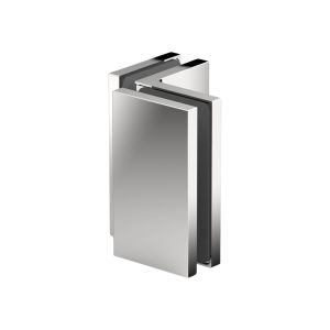 Pontere+ 8317 douche glasklem (glas-glas) 90° - chroom