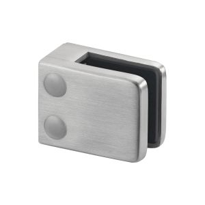 RVS glasklem MOD 4200 – Geborsteld, vlakke montage
