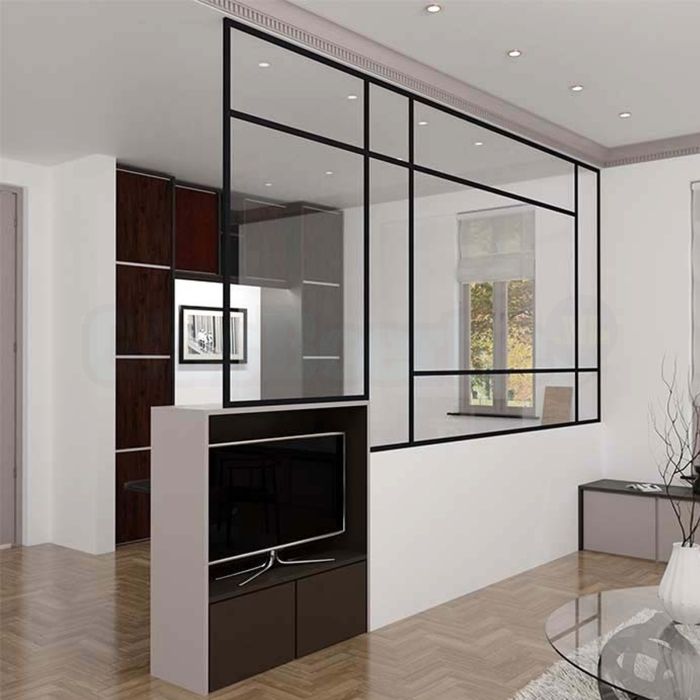 Aluminium hoek gepoedercoat zwart RAL 9005 mat 50 x 25 x 2 mm x 2000 mm