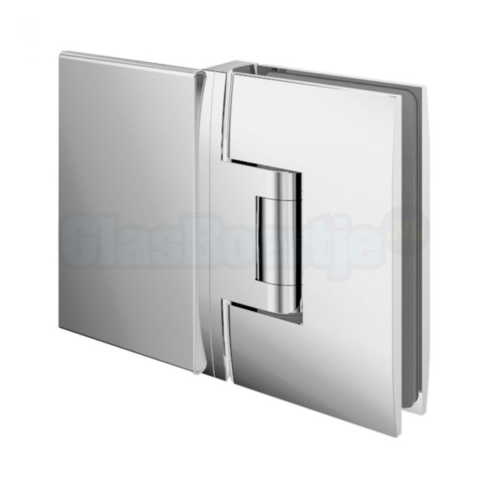 Glass shower outlet door hinges