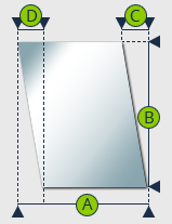 Parallellogram naar links (model 48)