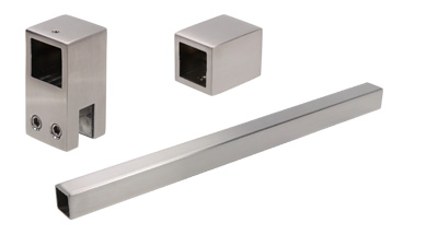 Brushed stainless steel