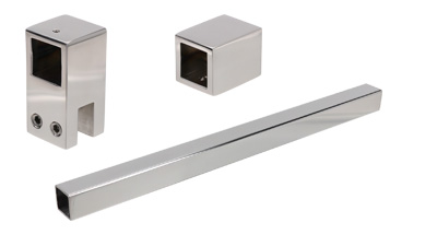 Polished stainless steel